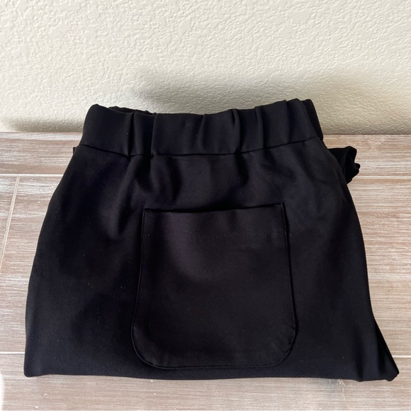 Velvet by Graham and Spencer Monterey Pant in Black Size 2X Elastic Waist Cuffs - Picture 13 of 13